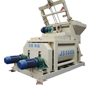双电机双摆线针的JS1000强制式搅拌机 XX机械
